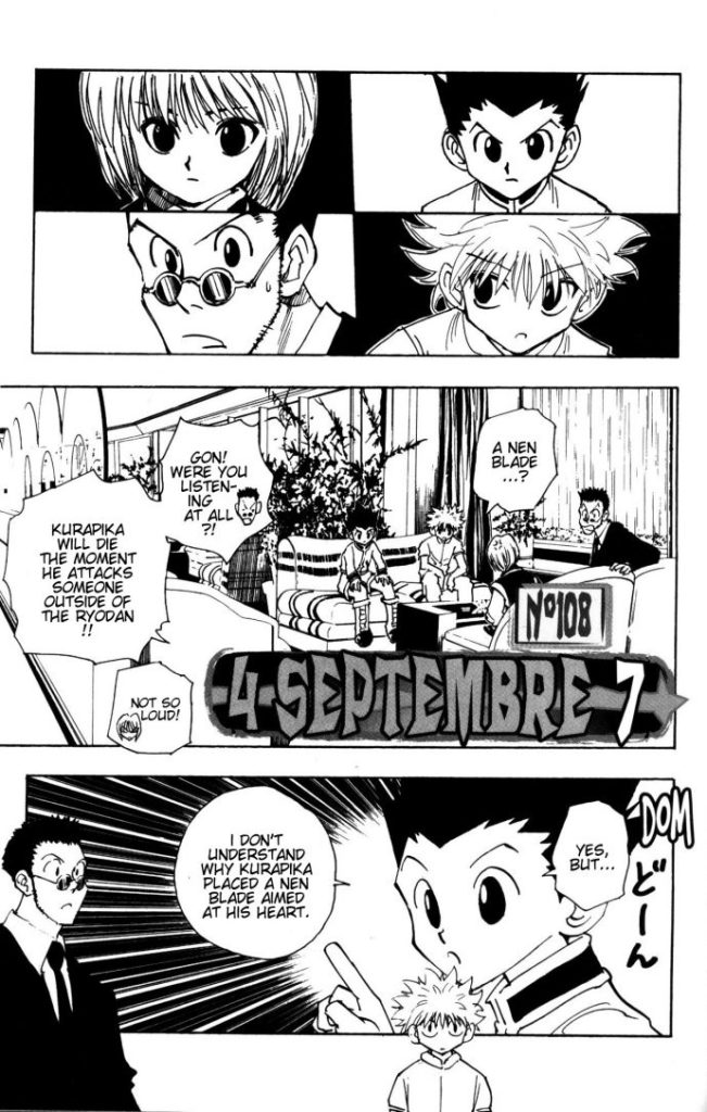 Hunter X Hunter, Chapter 107 - Hunter X Hunter Manga Online