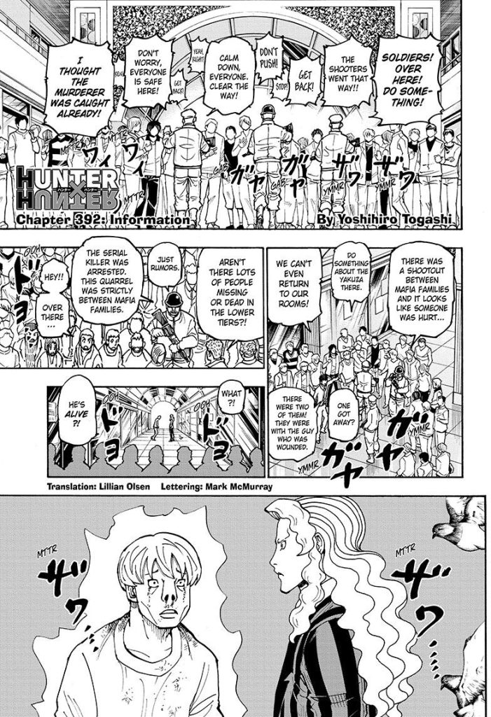 VIZ  Read Hunter x Hunter, Chapter 400 Manga - Official Shonen