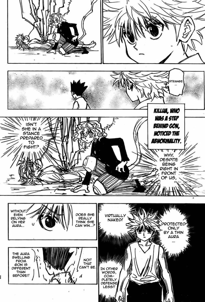 Gon (Pitou enraged/Dark aura/Episode 116) and Killua vs. Post Nen Revival  Hisoka - Battles - Comic Vine