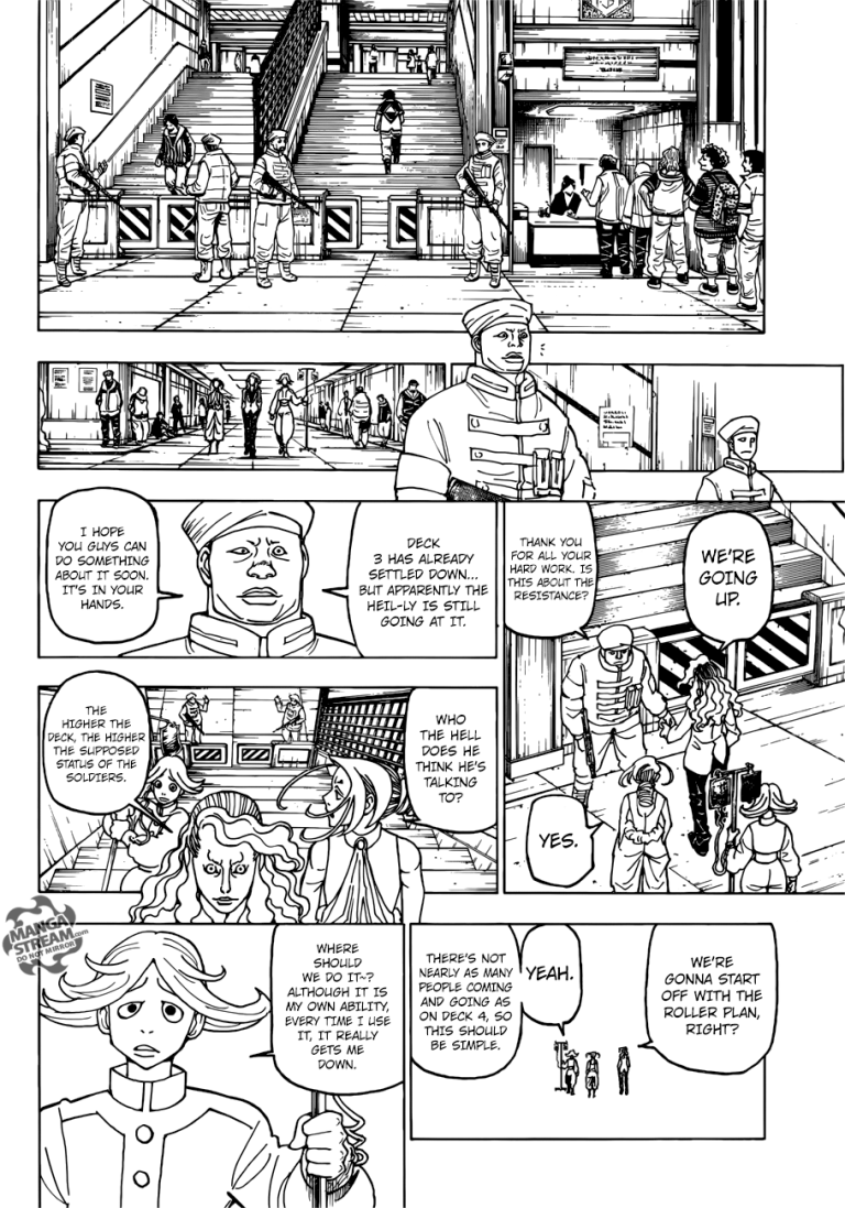 Hunter X Hunter, Chapter 390 - Hunter X Hunter Manga Online