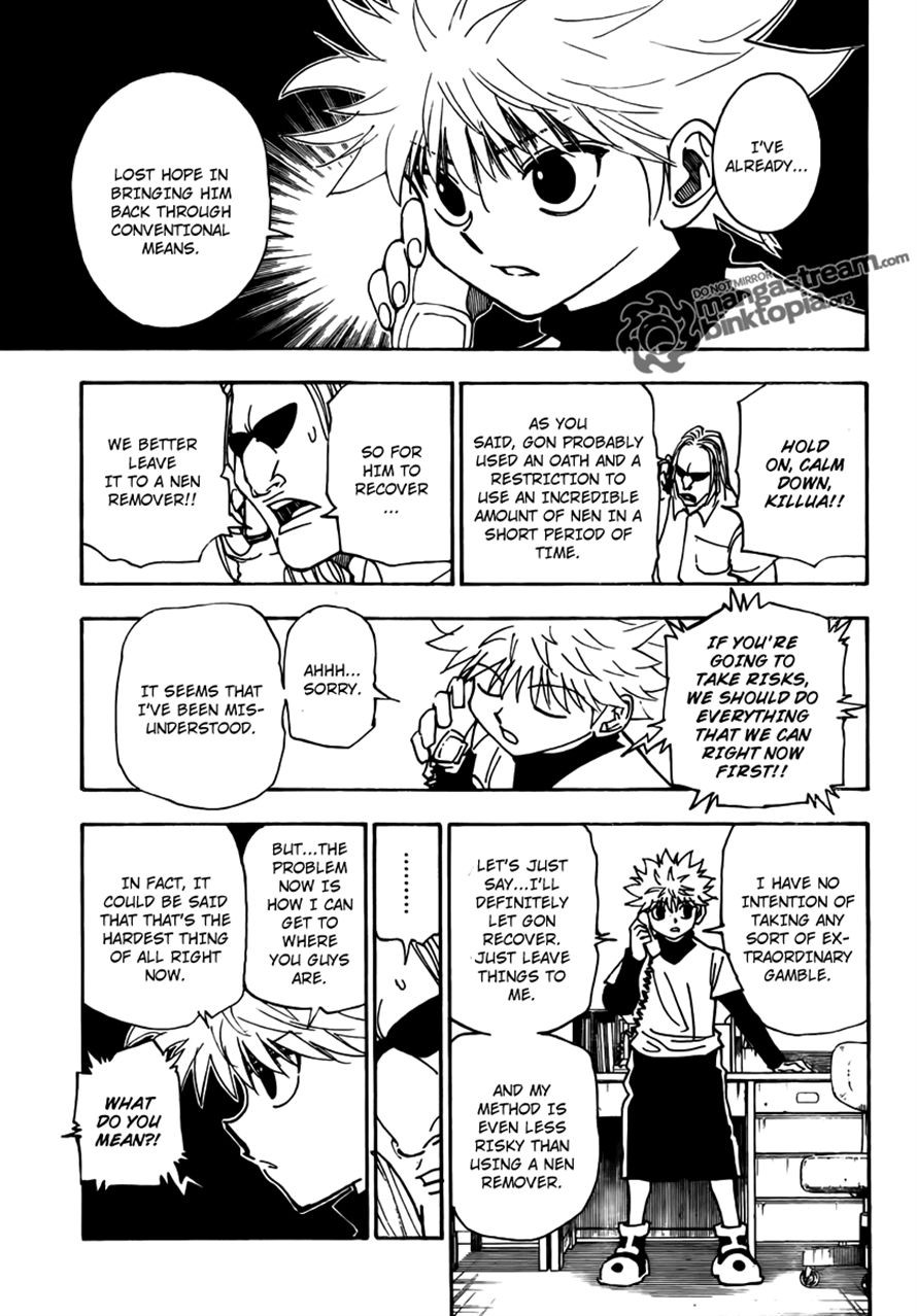 Hunter X Hunter, Chapter 324 - Hunter X Hunter Manga Online