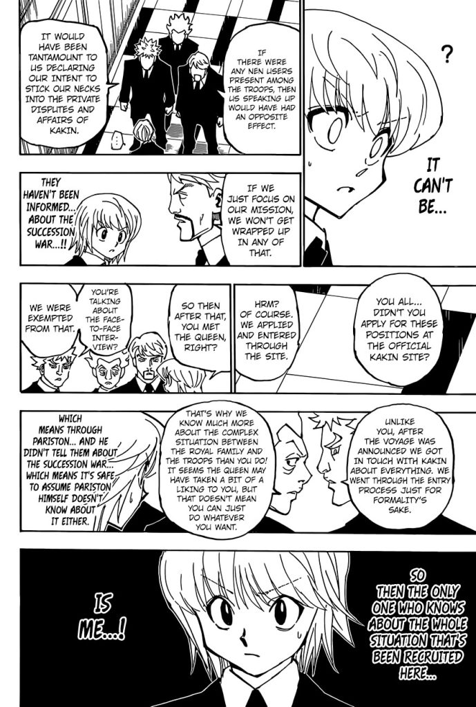 Hunter X Hunter, Chapter 359 - Hunter X Hunter Manga Online